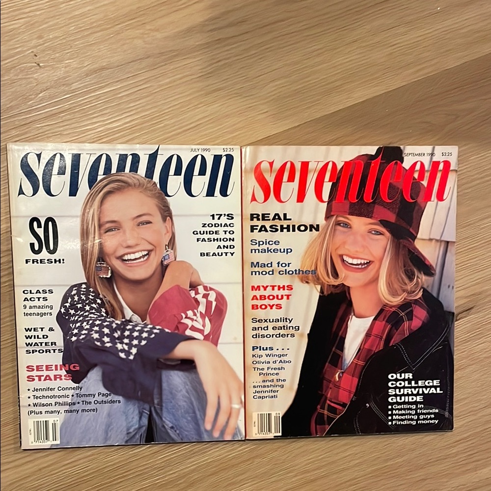 Vintage Seventeen Magazine Covers